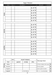 SegeL-Fahrplan